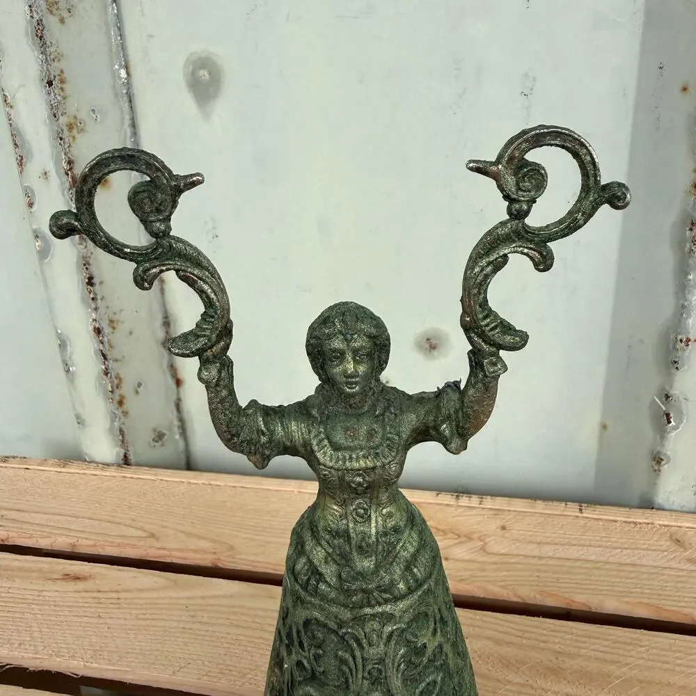 Vintage Women Wedding Toasting Cup Figurine